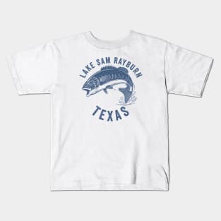 Lake Sam Rayburn Texas Kids T-Shirt
